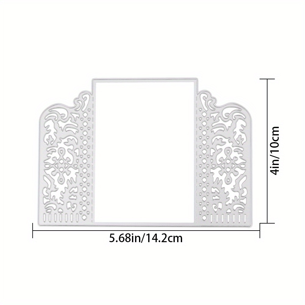 TEMU Metal Cutting Dies Diy Invitation Card Making Stencil Scrapbooking Paper Card Embossing Craft Stencil Eid Al-adha Mubarak