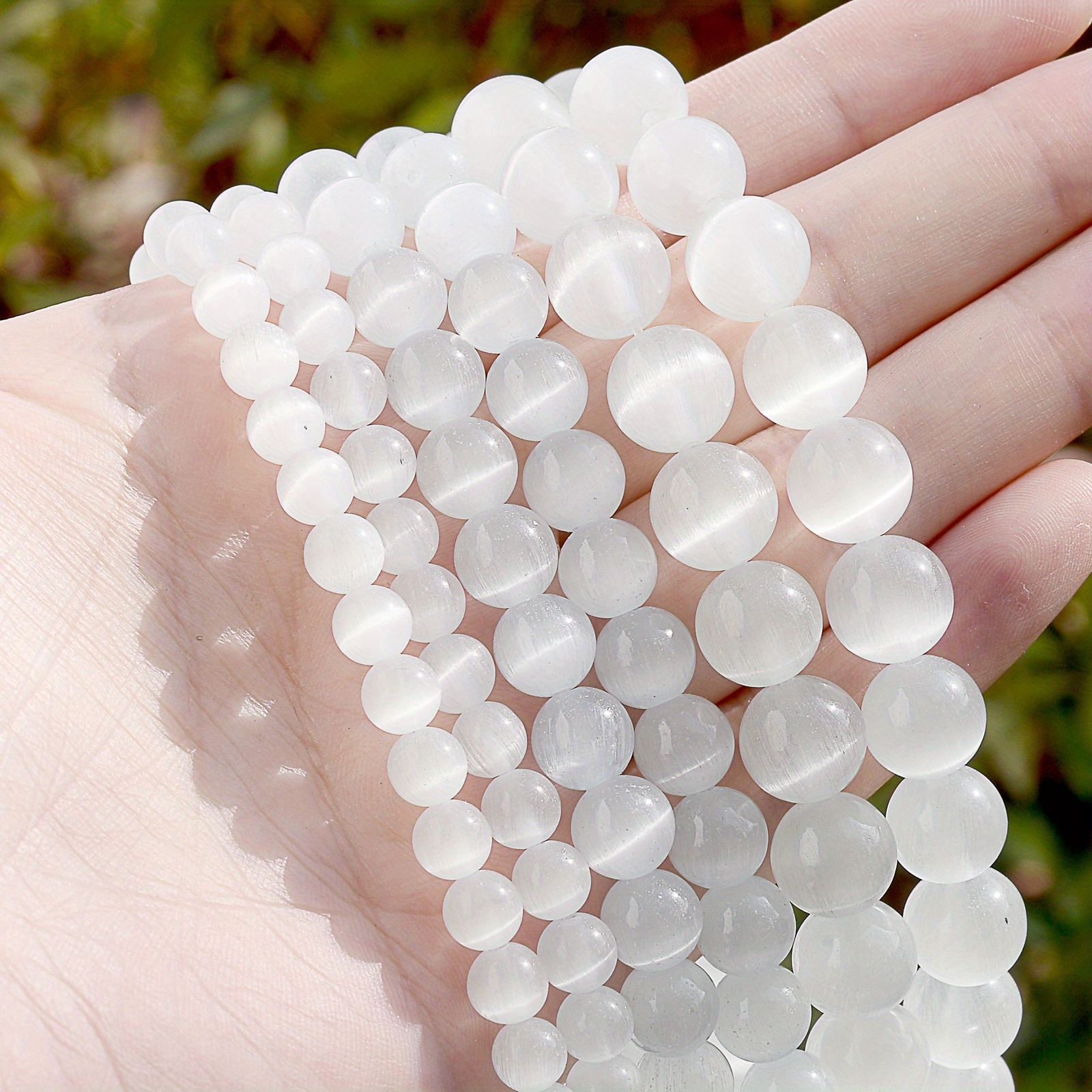 Wholesale Natural Blue Tiger Eye Stone Beads Loose Beads 3A Yellow, Blue Tiger E - Foto 8