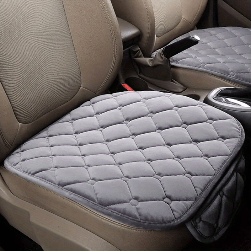 Universal Car Seat Cushion with Memory Silk Cotton Non-Slip Bottom