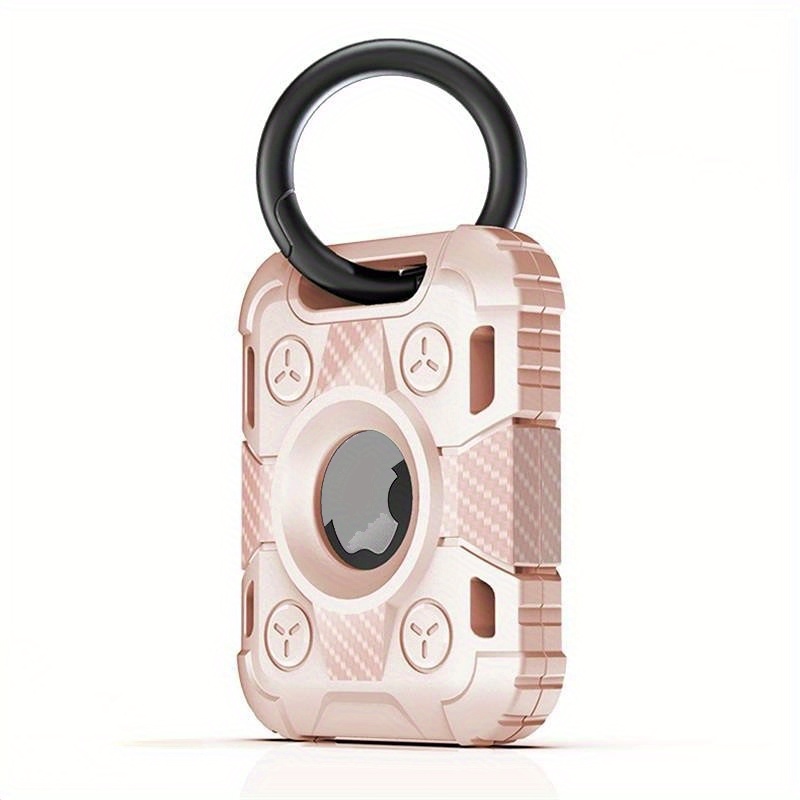 For Apple AirTag Armor Protective Case Cover Key Ring Tracker