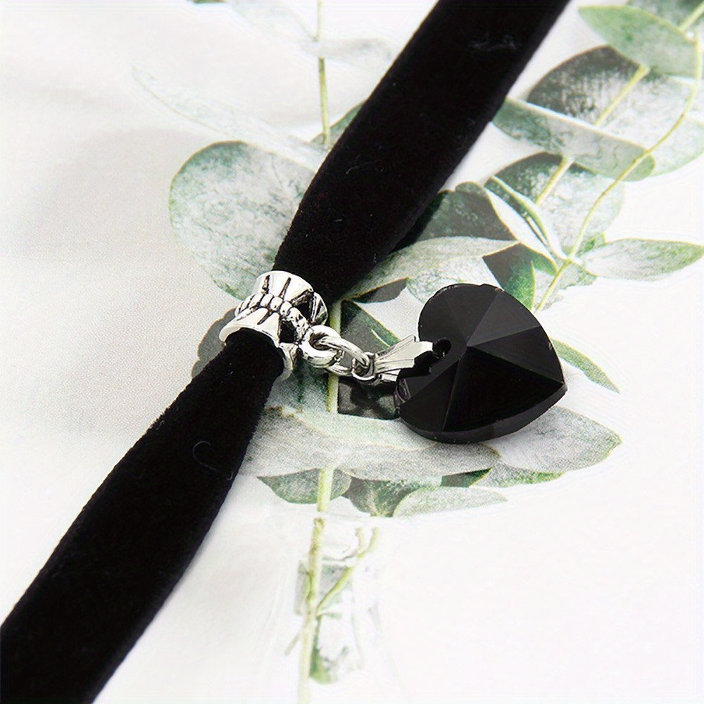 Gothic Layered Choker Necklace & Earrings Set – Bat, Cross, Moon & Sun Punk Jewelry For Women