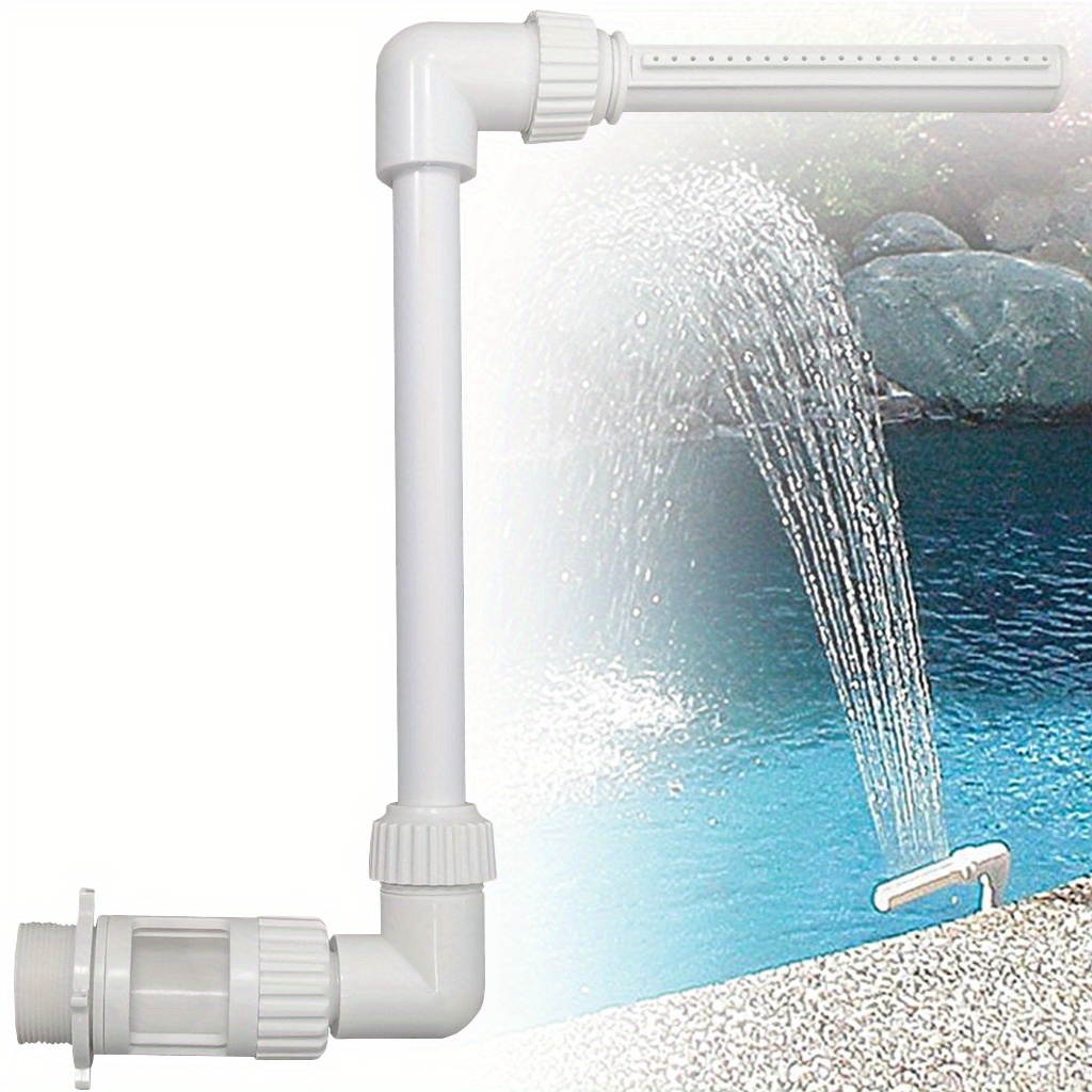 Parfait pour toutes les piscines cascade réglable piscine spray fontaine