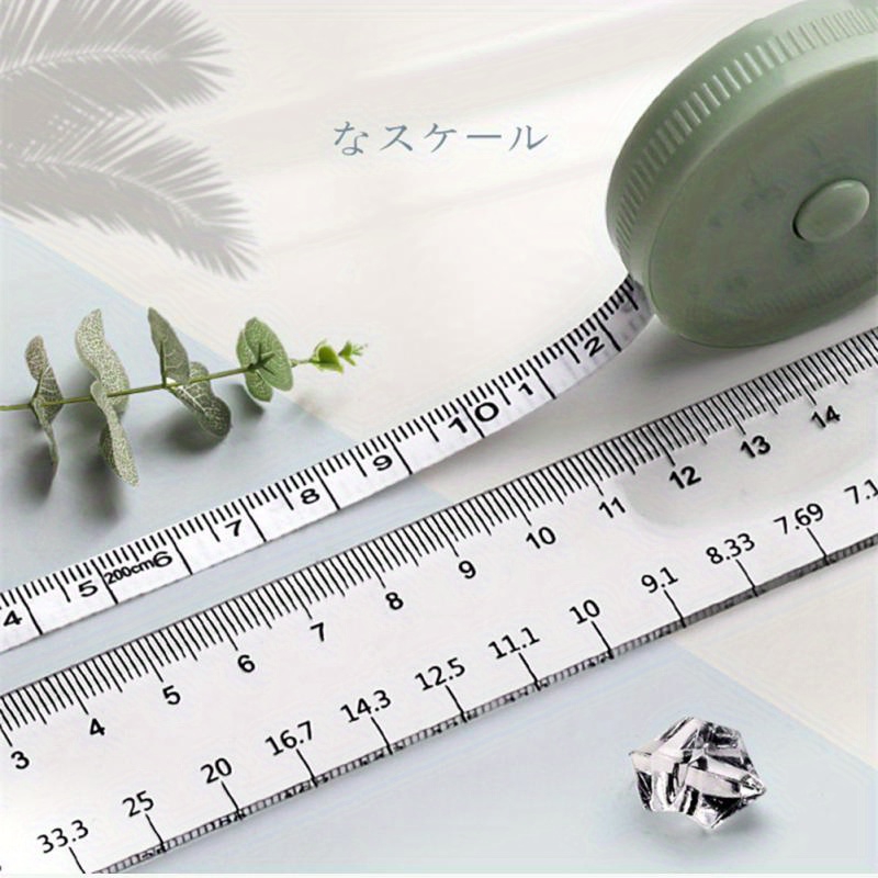 1.5m/60inch Soft Tape Measure Double Scale Ruler Body Sewing