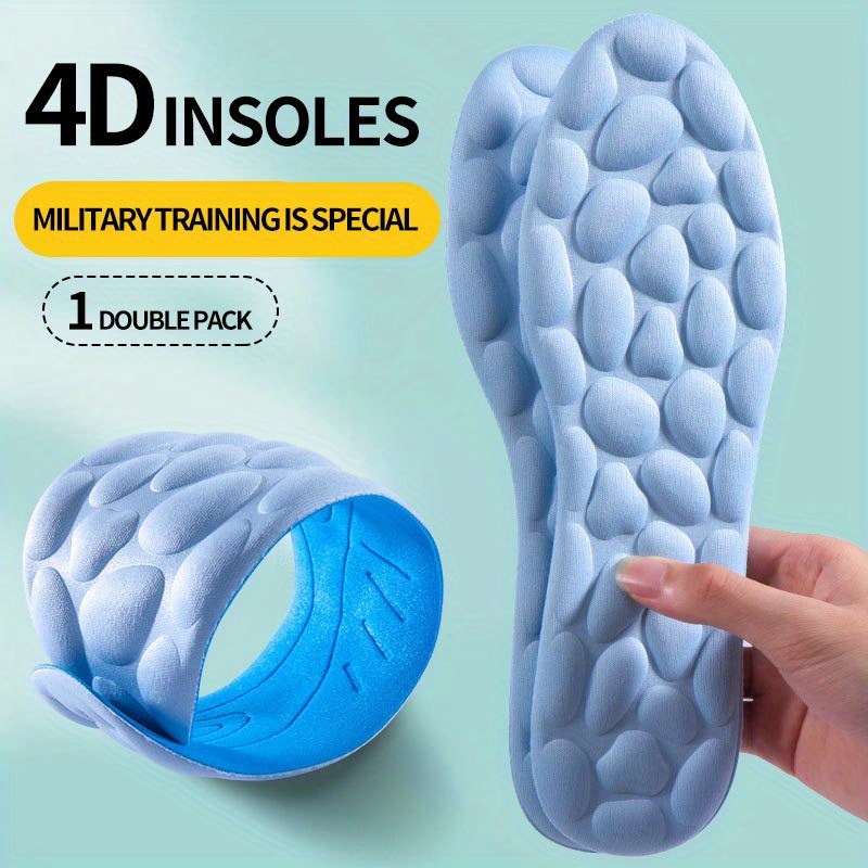 Massage Memory Foam Insoles For Shoes Sole Breathable Cushion Sport ...