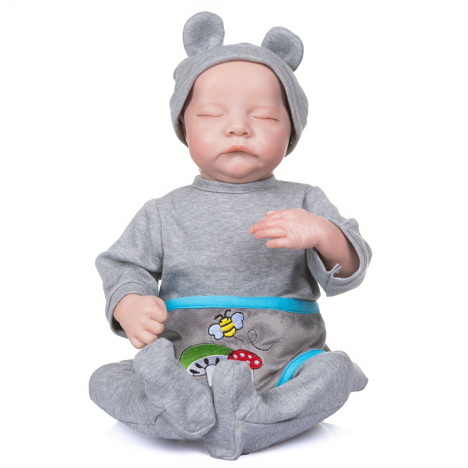 NPK 49 cm 19 pouces Reborn bébé Levi très doux tissu poupée jouet de bain  réaliste réel doux au toucher jouet de bain – acheter aux petits prix dans