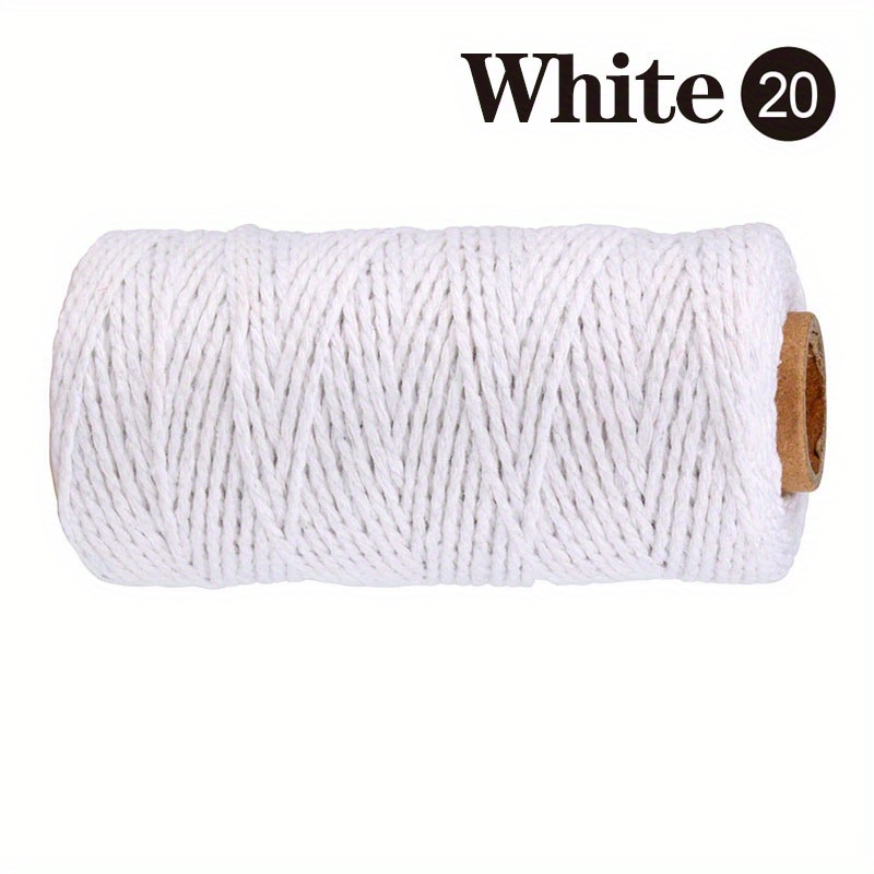 Corde de Jacquard Wire Rope à 0,6-0,8 mm 10 Strand Corde tordue de Couleur  emballage cadeau Tag papier cordon corde corde élastique de mariage de l' artisanat pour enfants - Chine Corde de