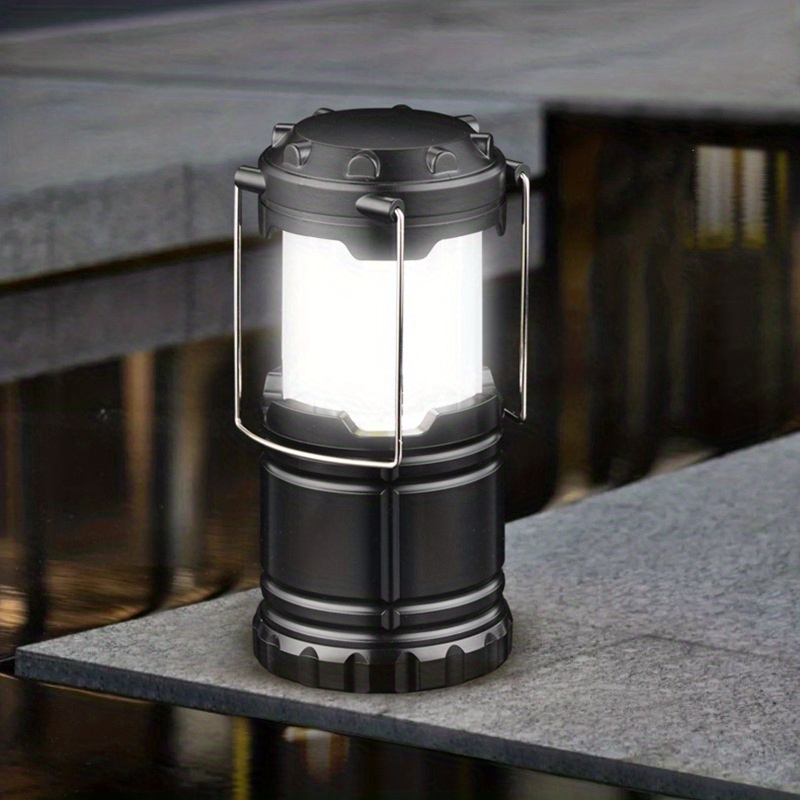 Outdoor COB Camping Lantern Retro Campsite Light Portable LED Emergency Lamp  Atmosphere Gas Light for Garden Yard Camping Lights