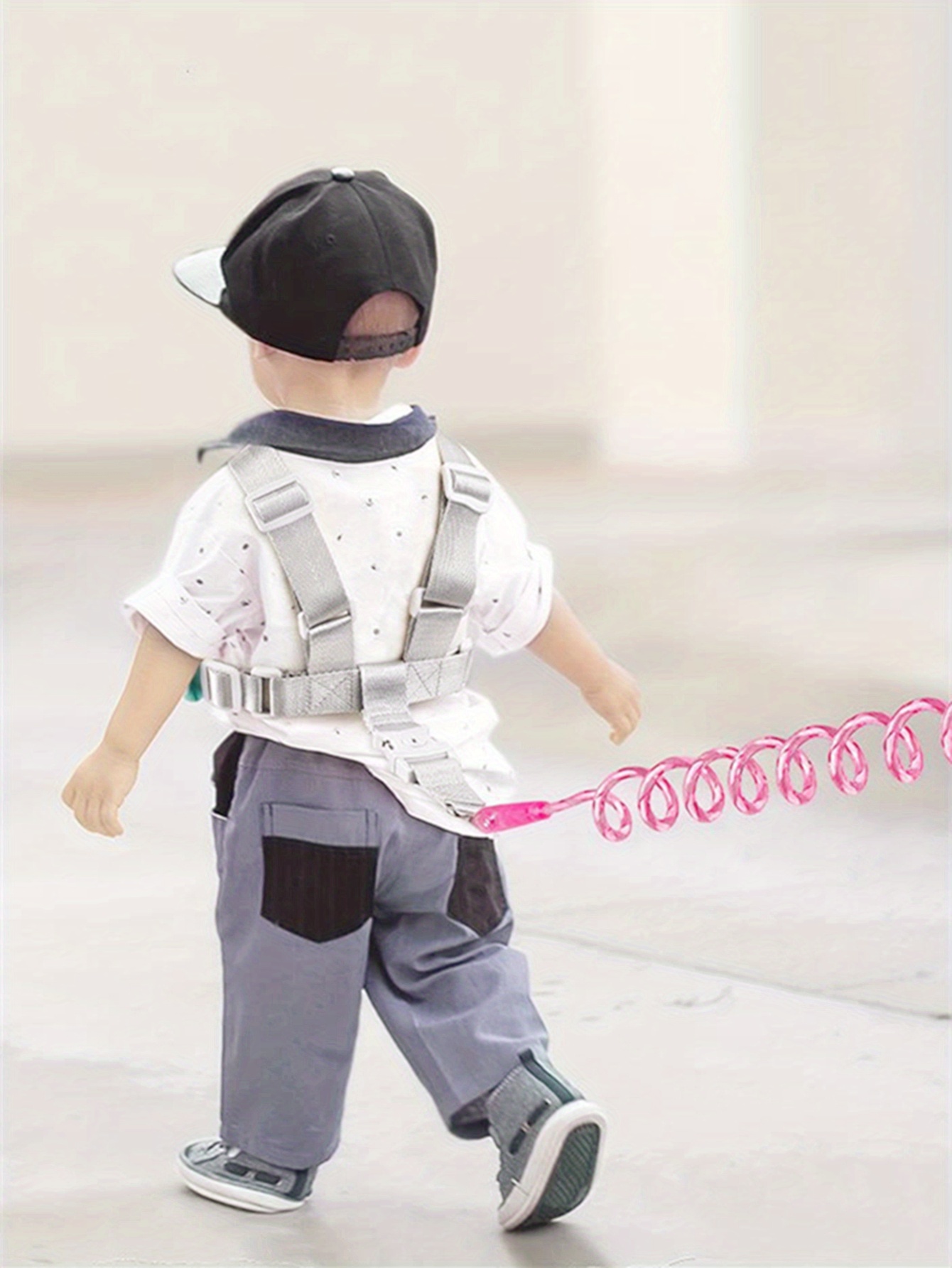 LYUMO Harnais de sécurité pour enfant avec lien de poignet anti