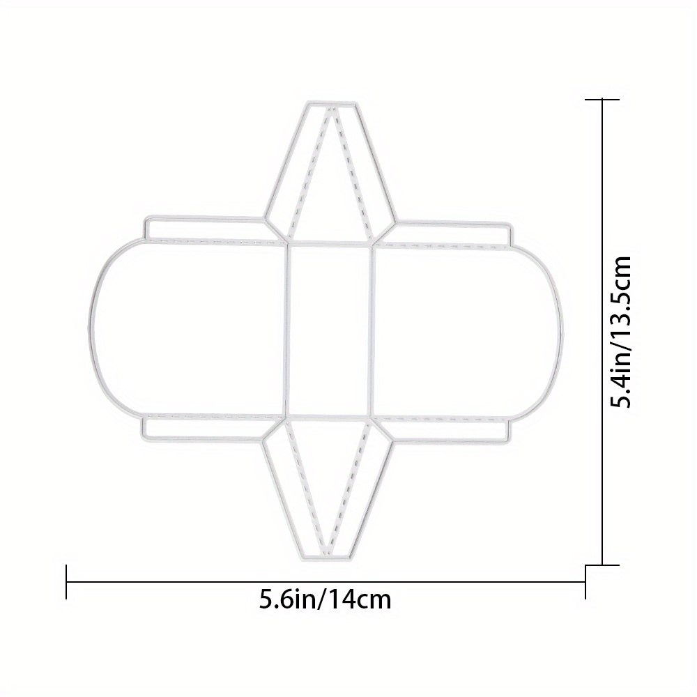 Make Beautiful Crafts With Gift Box Metal Cutting Dies - Diy Scrapbooking Stamping Stencils Supplies