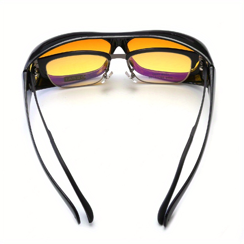 Polarized Sports Vision Glasses Driving Night Protect Eyes Temu