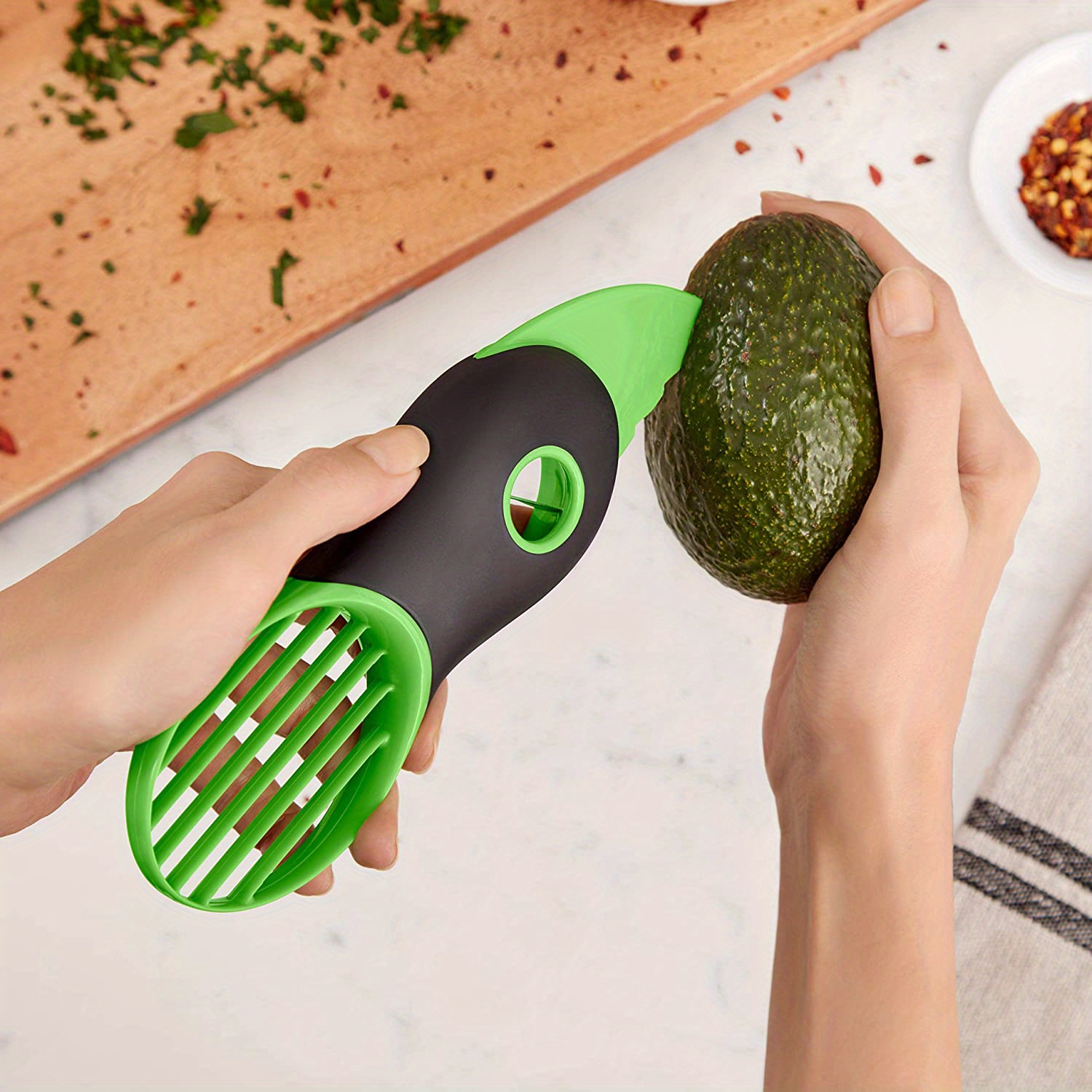 Avocado Slicer 3 in 1 Tool For Hassle free Preparation Of - Temu