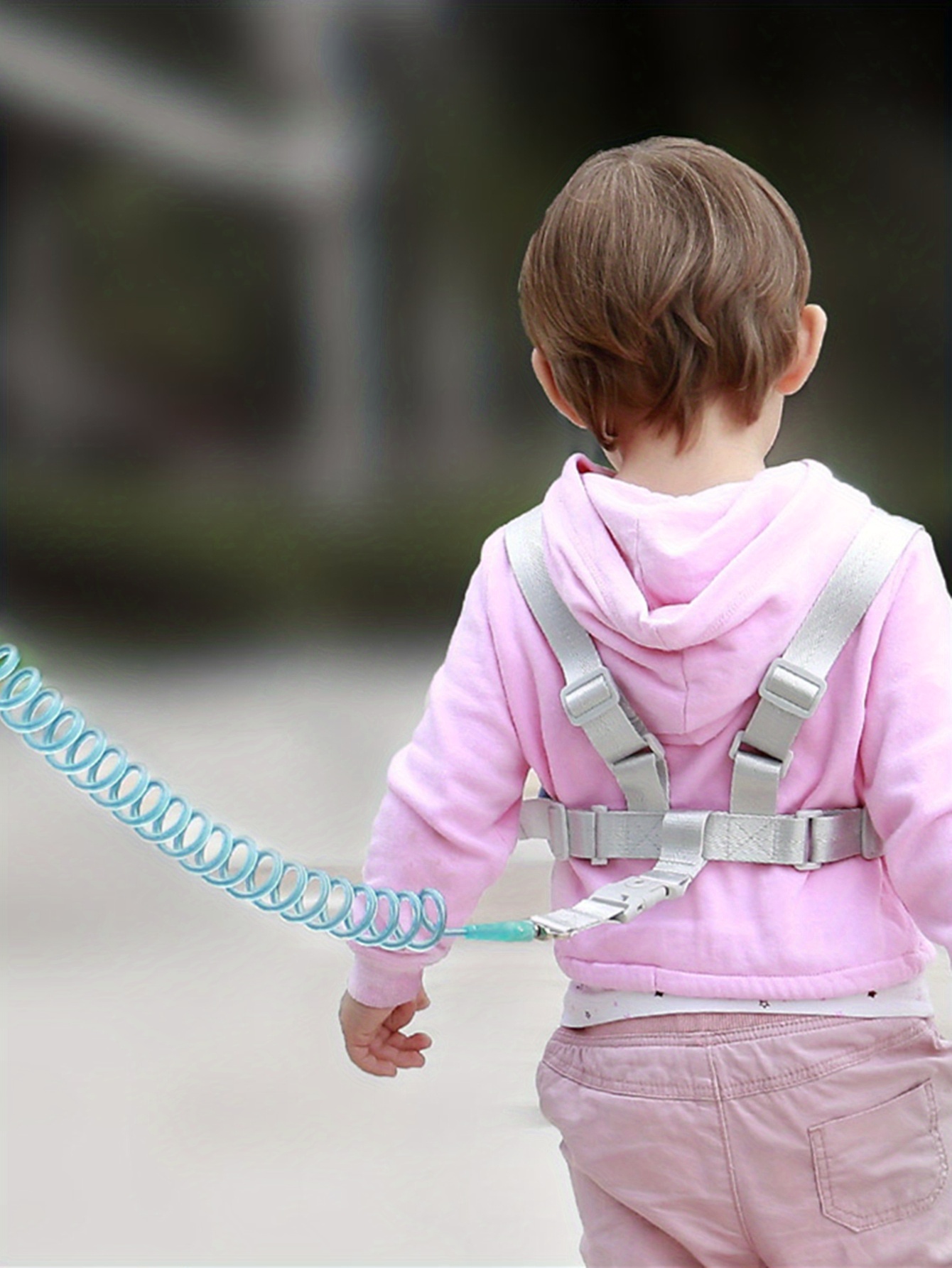 Laisse anti-perte pour bébé et enfant, lien de poignet anti-perte pour les  tout-petits - Harnais pour tout-petits, corde à ressort anti-perte de 2