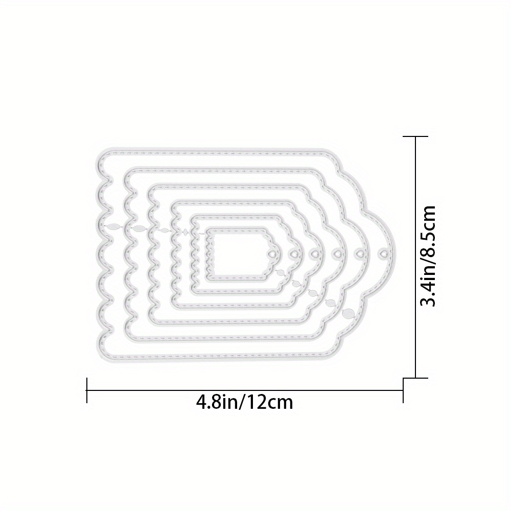Basic Frame Metal Cutting Dies Cut Die For Paper Craft Mould Diy Scrapbooking Stamping Stencils Supplies Embossing Tool