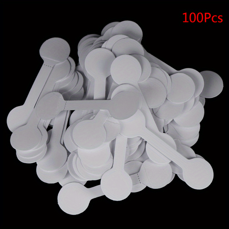 FUNOMOCYA 100Pcs Price tag Jewelry Hang tag Pricing Tags Mini Blank Label  Tags Jewelry Tags for Pricing Hanging Jewelry tag Marking Tags Small Retail