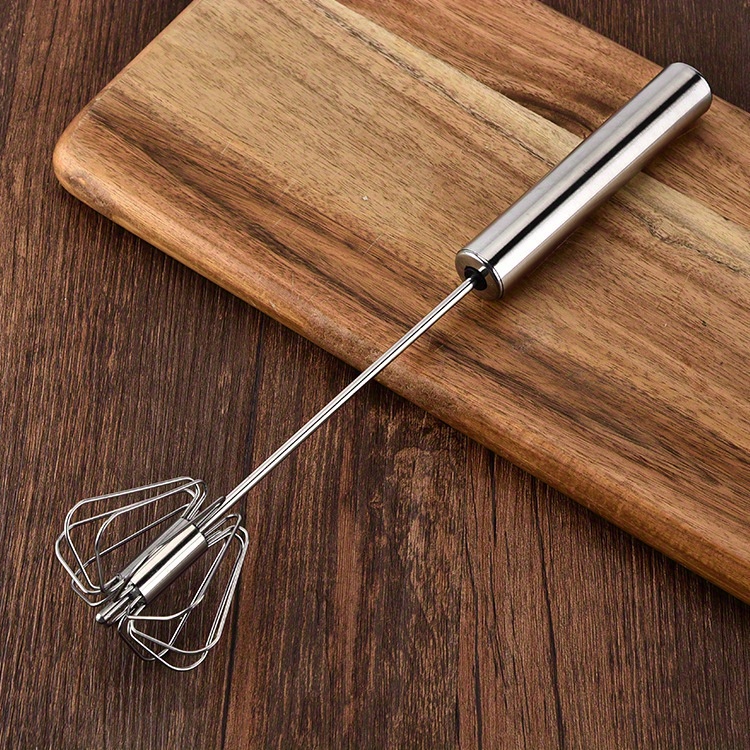 Whisk With Solid Wood Handle, Kitchen Mini Stainless Steel Egg Beater, Milk  Whipper Wire Whisk For Blending, Whisking, Beating, Or Stirring, - Temu