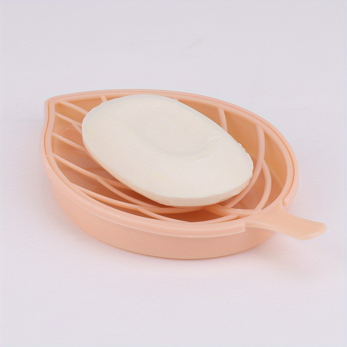 Creative Oval Shape Soap Dish Soap Case Silicone Box Shower