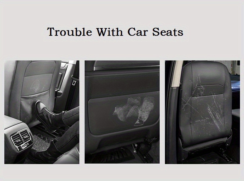 Lebogner Car Seat Protector - Kick Mat Auto Seat Back Protector
