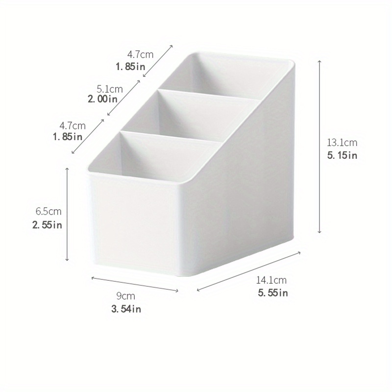 Multifunctional Desktop Plastic Storage Box Cosmetics - Temu