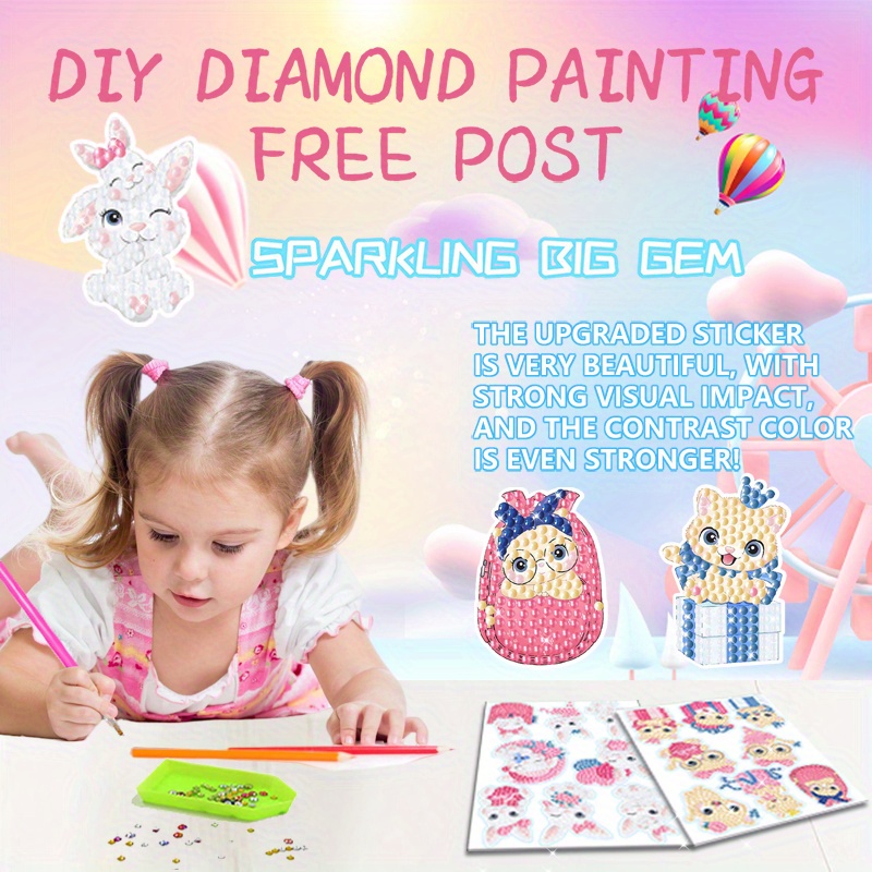 Diamond Art Sticker Craft Gem Tool Diamond Painting Kits Temu