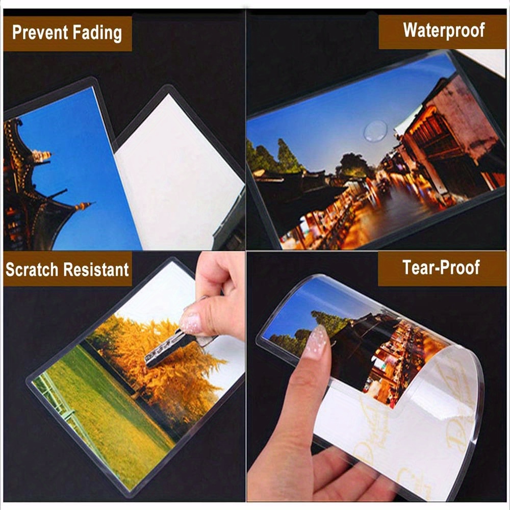 3 Mil Photo Hot Laminating Pouches Perfect Sealed Temu
