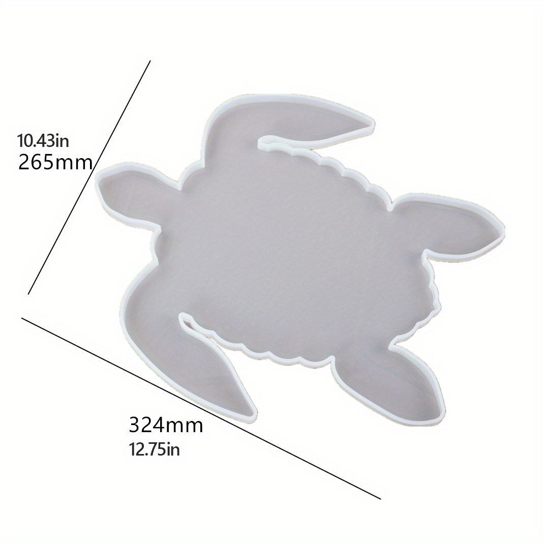 Epoxy Resin Silicone Tray Molds Turtle Whale Anchor Shape - Temu