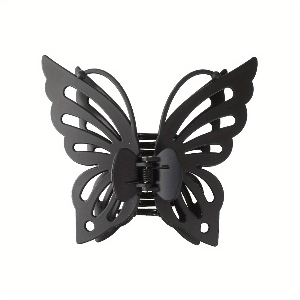 Women Hollow Hair Claw Clips Extra Large Butterfly Hairpin Hair Clip  Barrettes