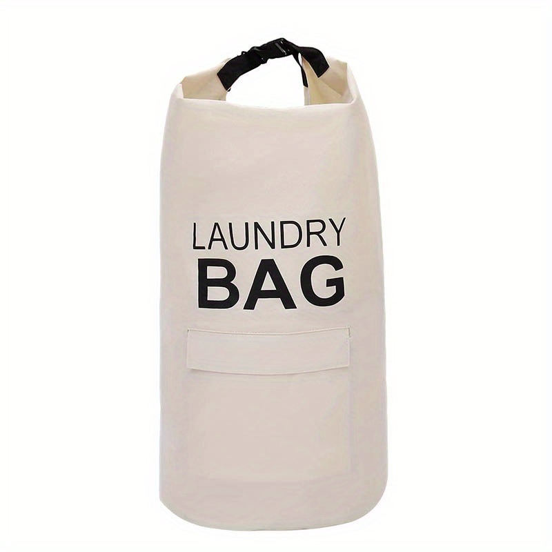 Large Capacity Laundry Bag, Portable Dirty Clothes Storage Drawstring Bag, Laundry  Backpack For College Dorm Apartment Laundromat - Temu