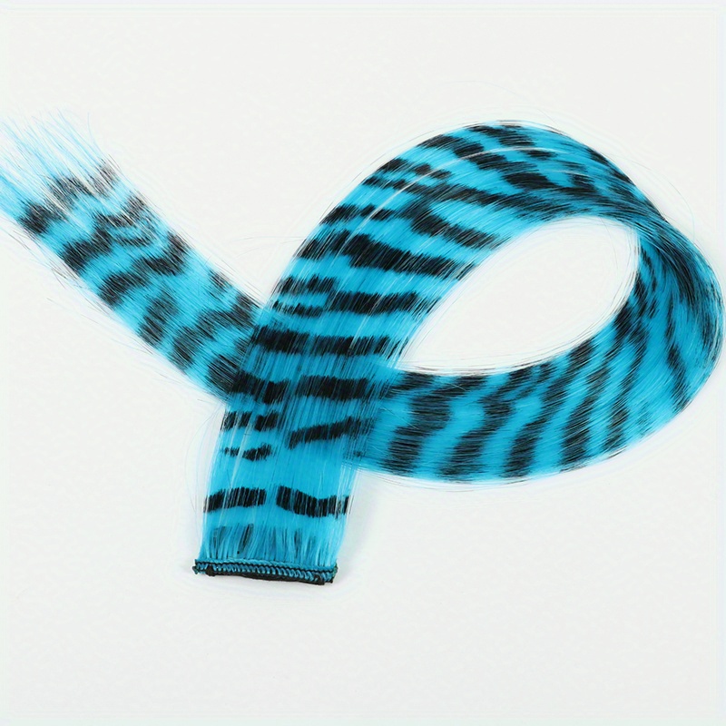 Two Tone Synthetic Feather Hair Extension 45 72 Cm Highlight Hairpiece