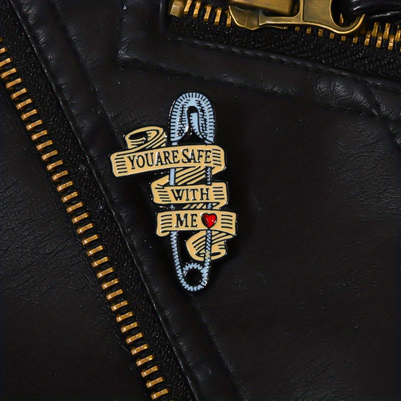 Safe Together Brooches Cute Lapel Pins Friends - Temu