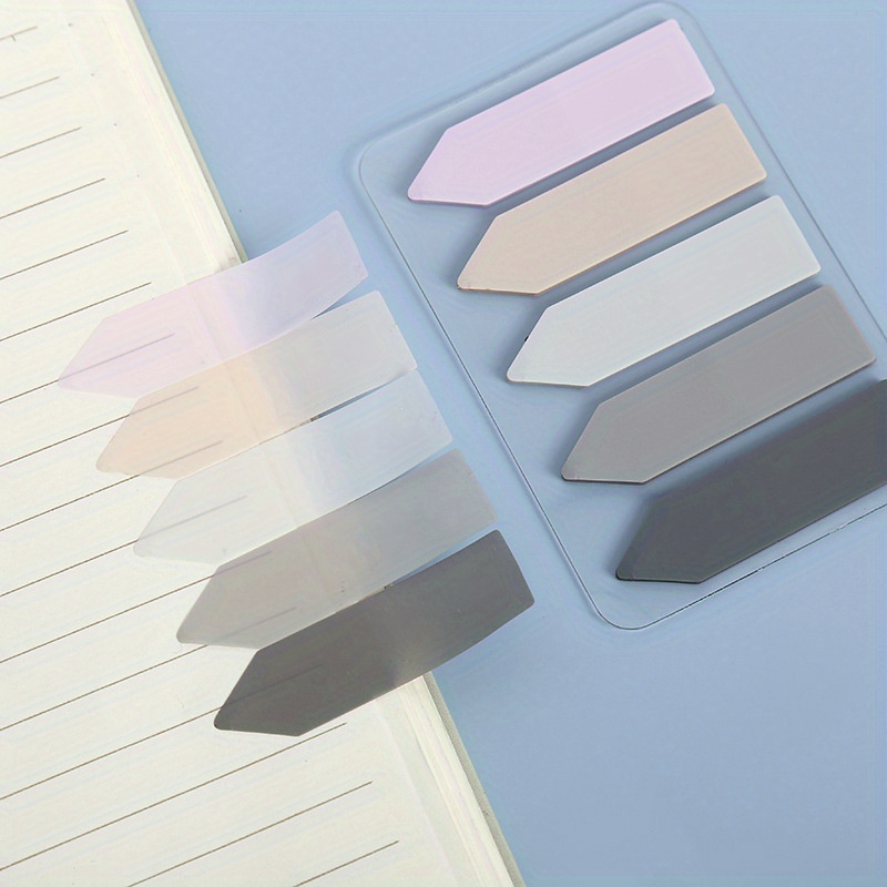 Translucent Sticky Note Simple Cute Self adhesive Note Paper Temu