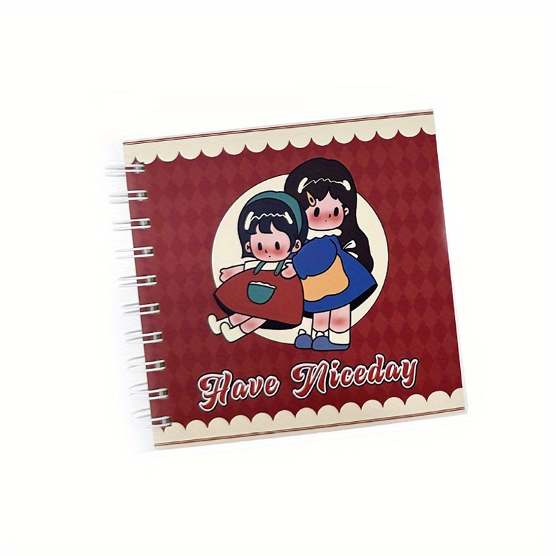 200pages Cute Girl Notebook Happy Rabbit Girl Notebook For Kids Temu