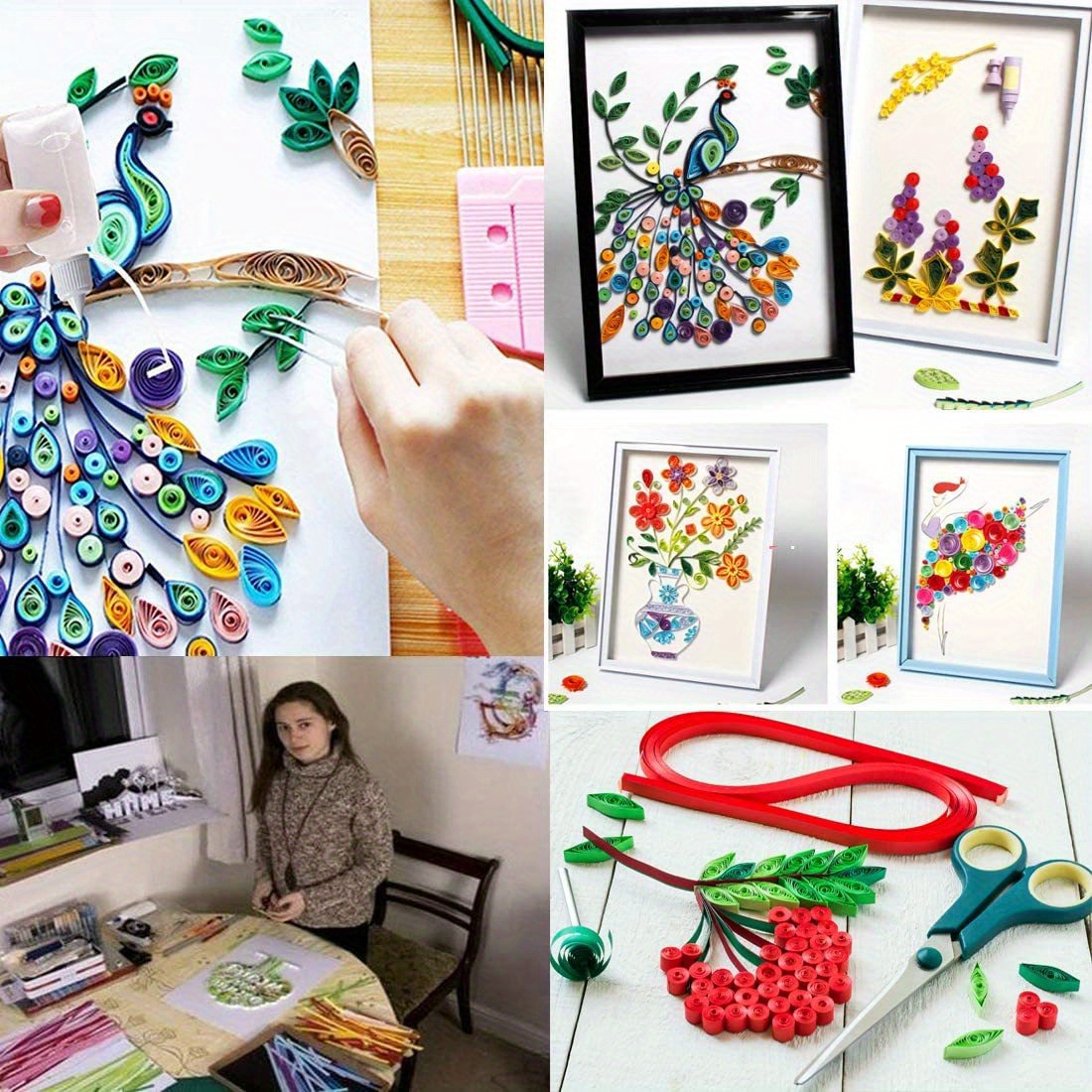 26 Colors Width Length Diy Origami Handmade Paper Strips Temu