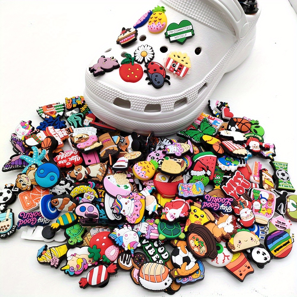 Mardi Gras Shoe Charms Decorations Cartoon Cute Shoe - Temu