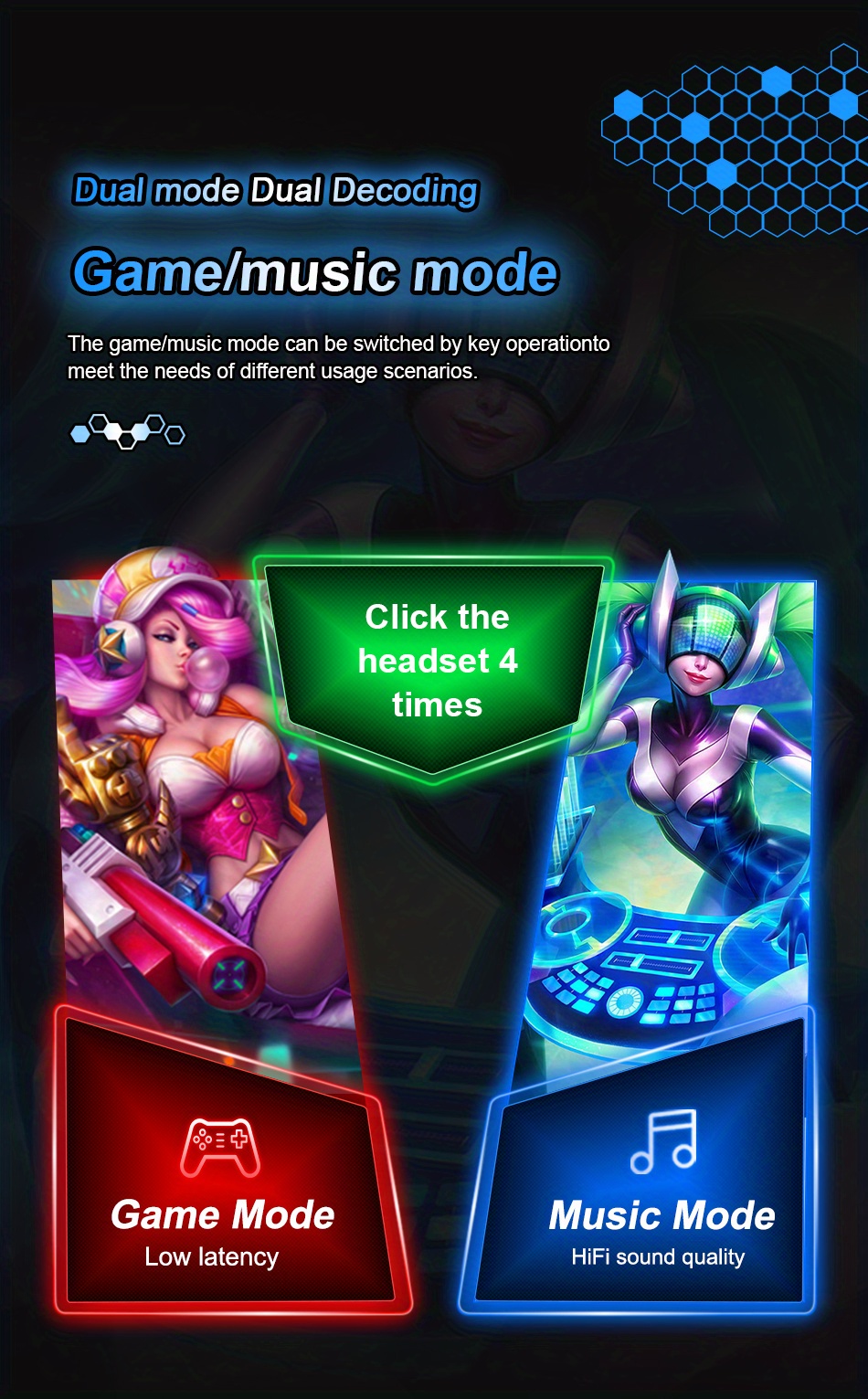 T33 Gaming TWS Earbuds