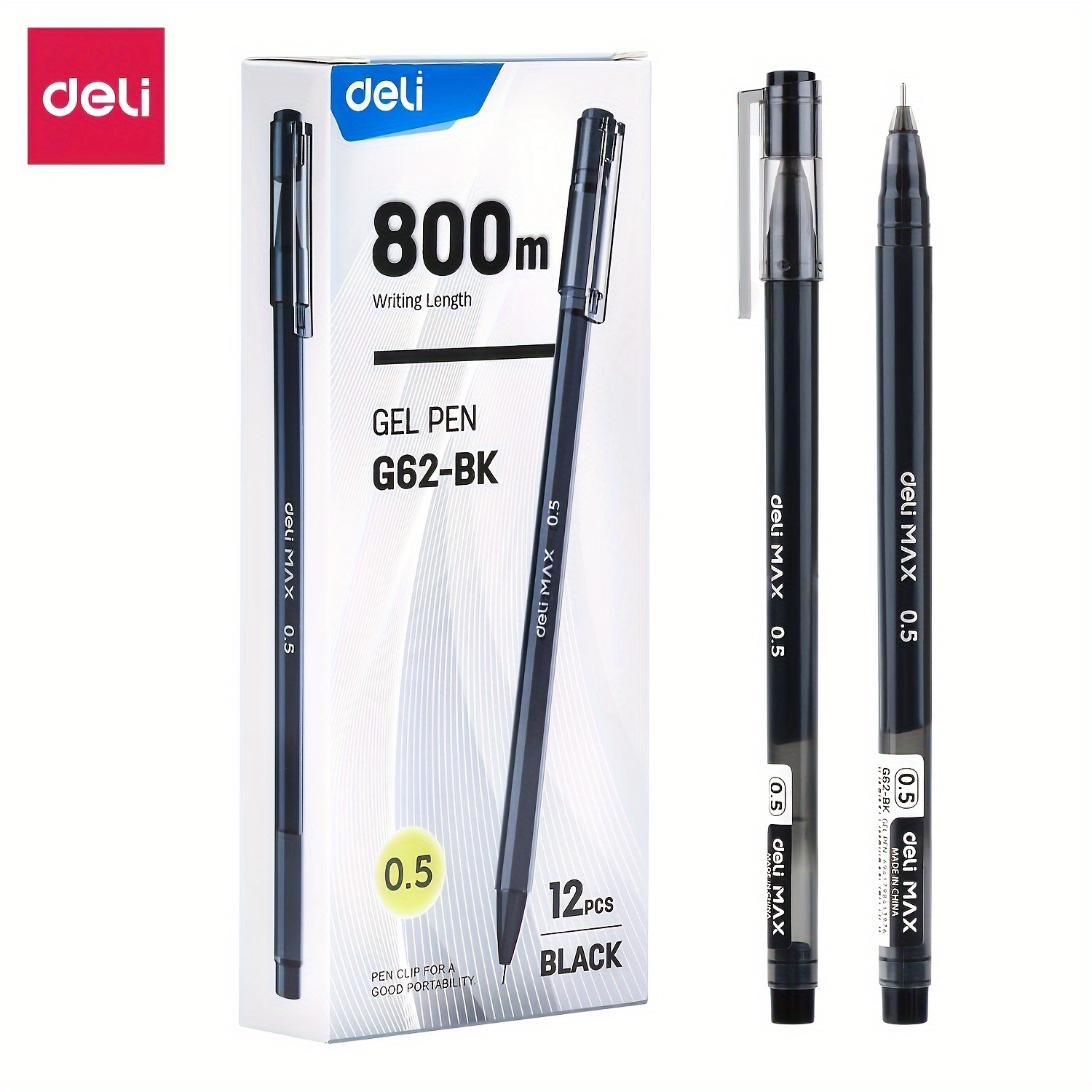 Black Gel Pens: The Perfect Office And School Writing - Temu