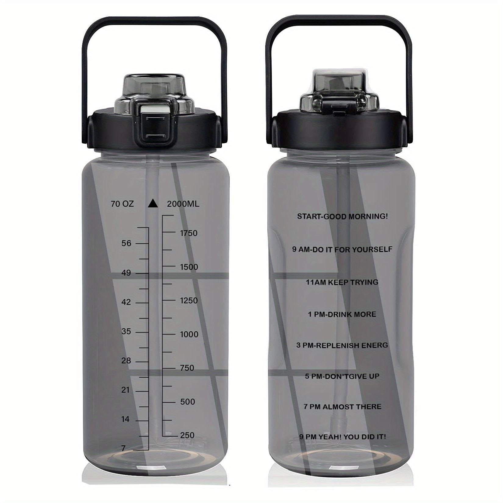 GOODOLD Botella de agua deportiva para niños botella de agua aislada de  acero inoxidable con tapa con pajilla 12 onzas sin BPA a prueba de fugas –  Yaxa Guatemala