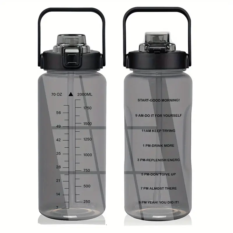 Sylove Leak Proof Water Bottle With Straw And Chug Lid - Temu