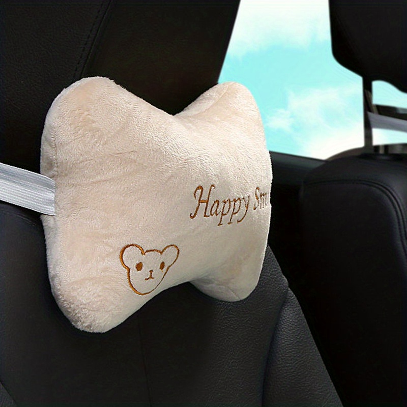 Car Neck Pillow Universal Car Seat Headrest Pillow Neck Rest Cushion  Washable Driver Or Front Passenger Seat Headrest Support Travel Head Neck  Pillow - Temu