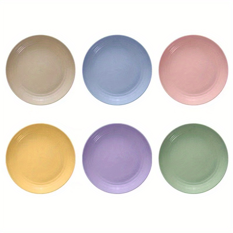 Wheat Straw Student Meal Plate Large Unbreakable Divided Plates For Kids  Adults, Dishwasher & Microwave Safe Plates - Temu