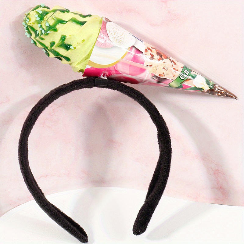 Creative Ice Cream Decor Headband Funny Head Hoop For Party Props creative-ice-cream-decor-headband-funny-head-hoop-for-party-props