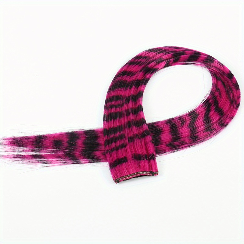 Two Tone Synthetic Feather Hair Extension 45 72 Cm Highlight Hairpiece