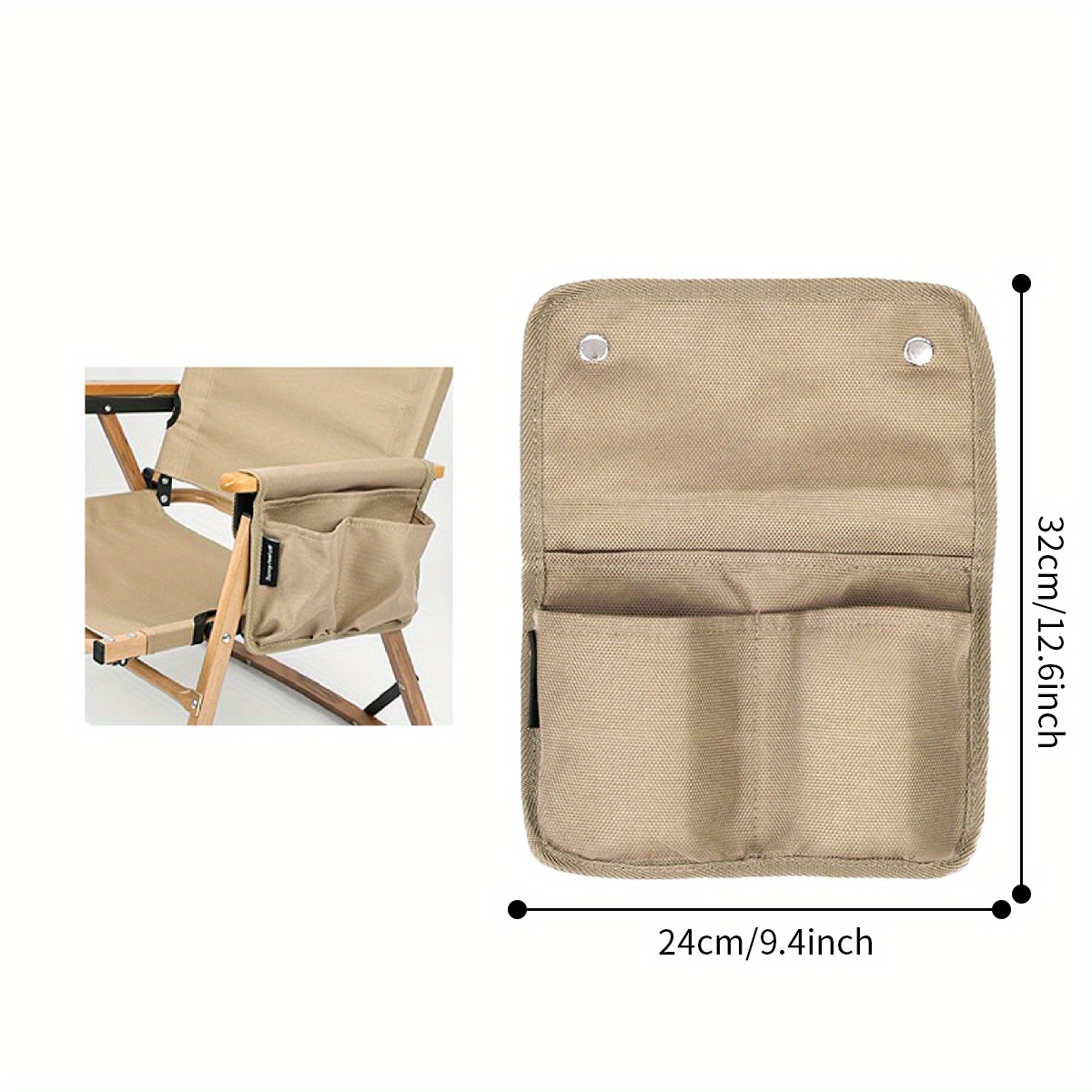 RHAFAYRE - Bolsa para reposabrazos de sillón, organizador de carrito de  silla colgante de fieltro, soporte para mando a distancia de sofá con 5