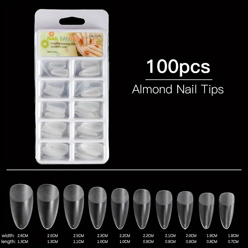 Clear press on deals nails