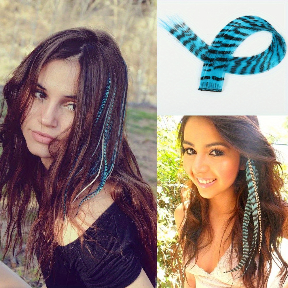 Feather Hair Extensions – Party Favors – NY Party Works