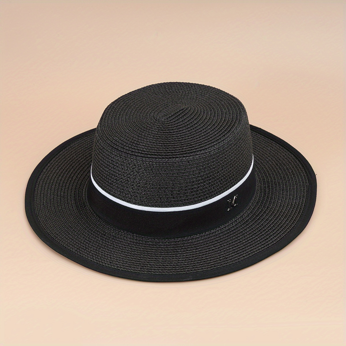 Classic Sunshade Straw Hat Outdoor Beach Seaside Hat Men Women