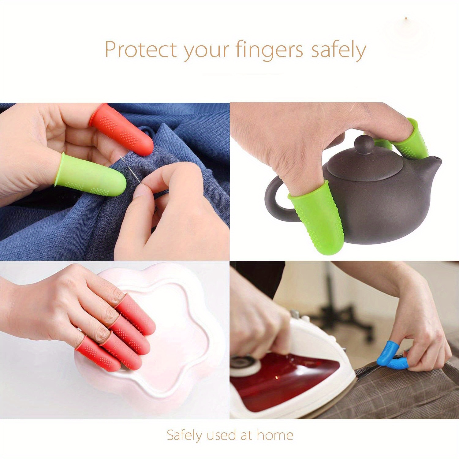 3pcs, Hot Glue Gun Finger Protectors, Silicone Finger Protectors, Finger  Protectors, Finger Protectors For Hot Glue, Silicone Thimble, Hot Glue  Finger Protectors, Finger Guard, Shop On Temu And Start Saving