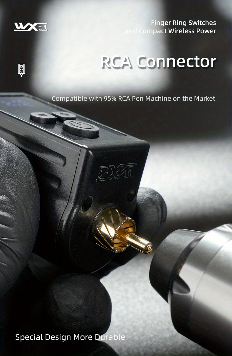 Complete Tattoo Kit Beginners Wireless Pen 40 Cartridge Temu