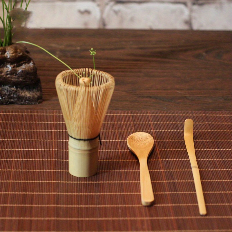 1pc   tea set matcha whisk traditional spoon teaspoon the   for preparing traditional matcha cups tea accessories details 7