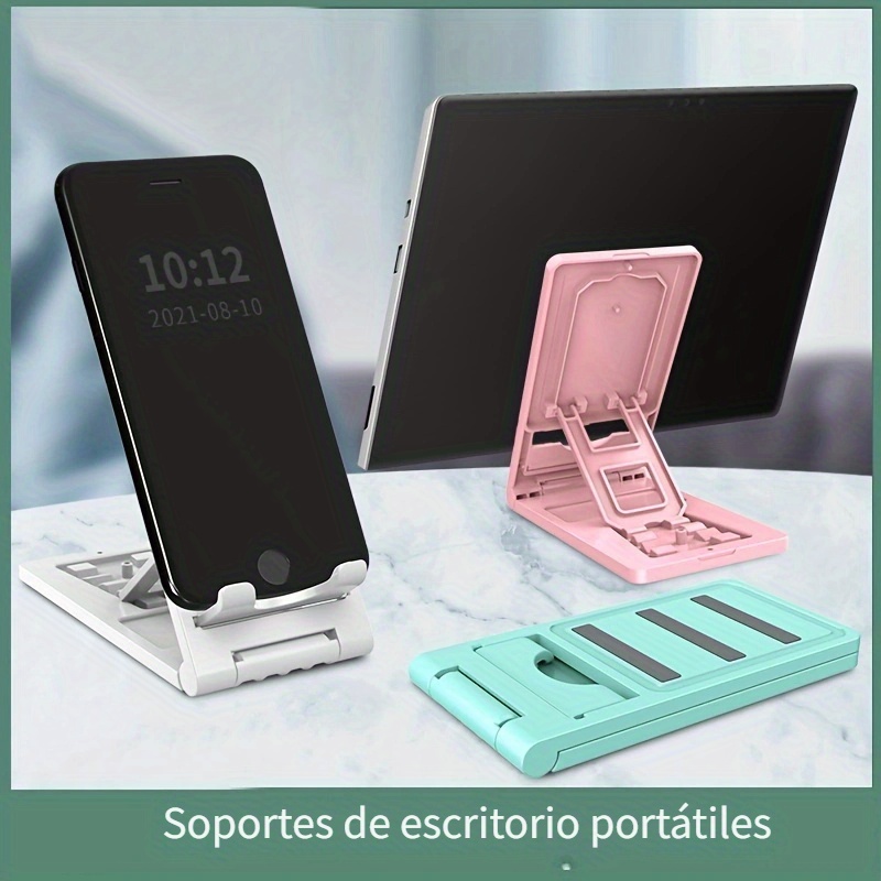Soporte plegable para teléfono móvil, soportes de escritorio