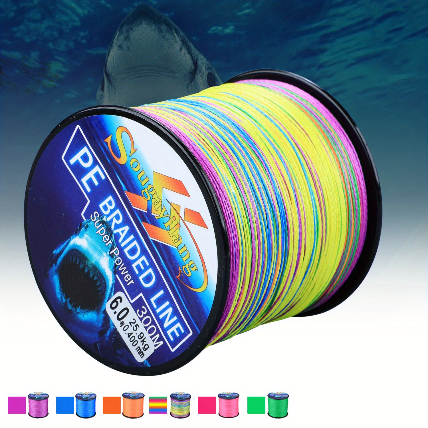 Sougayilang /328yds X8 Pe Fishing Line Braided Fishing Line - Temu Australia